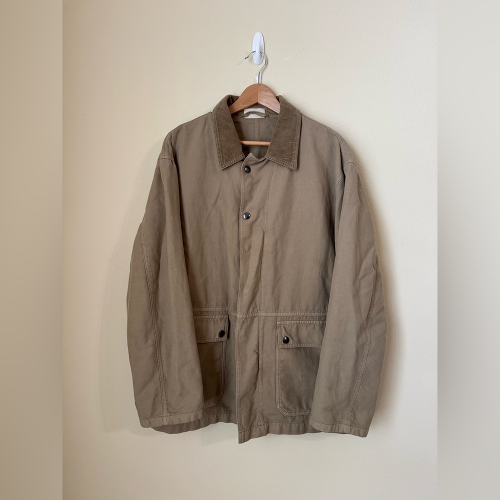 The Row Frank Jacket Beige Large